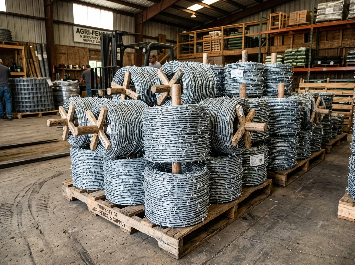 Barbed Wire Fencing